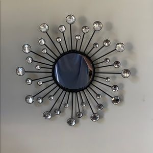 Mirror wall accent pieces